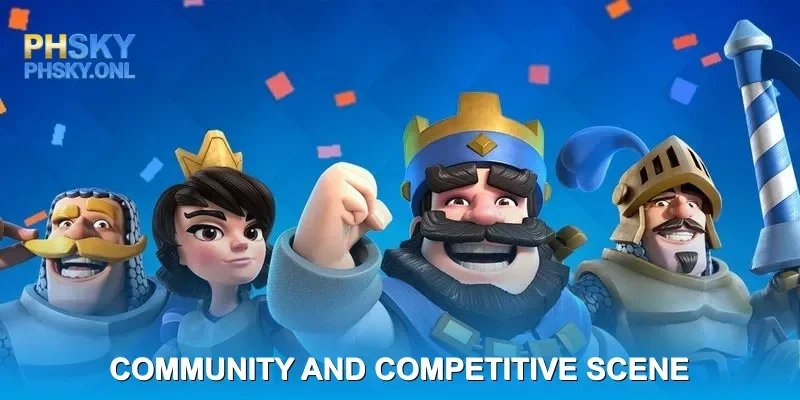Community and Competitive Scene in Clash Royale