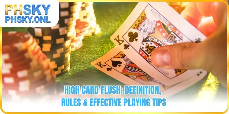 High Card Flush - Definition, Rules & Effective Playing Tips