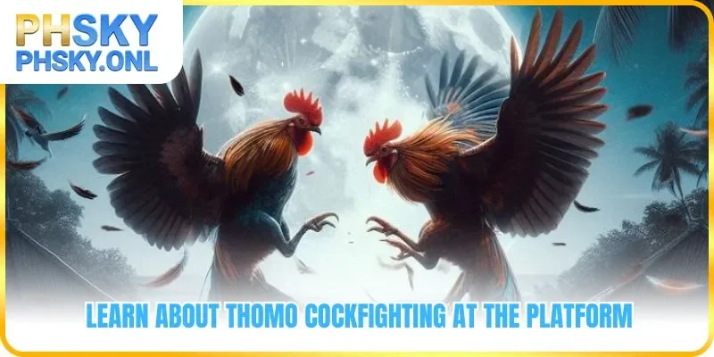 Learn about Thomo cockfighting at the platform