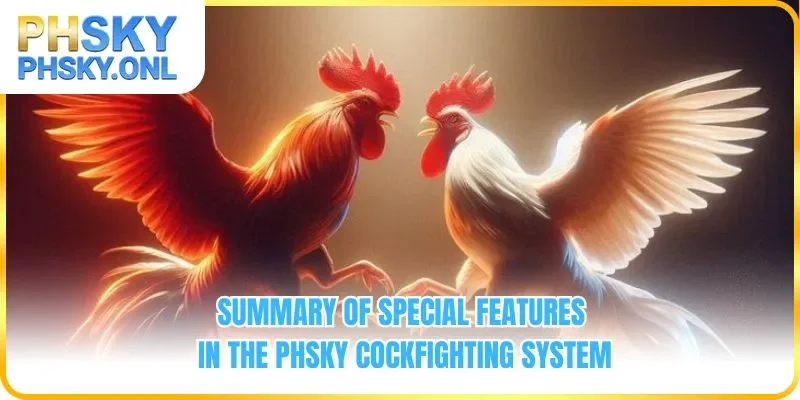 Summary of special features in the PHSKY cockfighting system