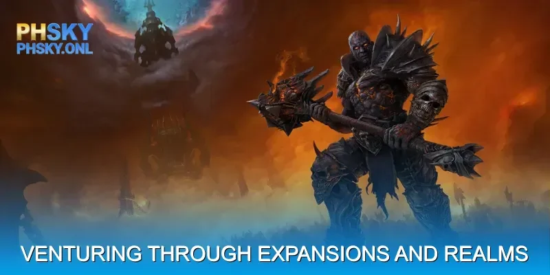 Venturing Through Expansions and Realms in World of Warcraft
